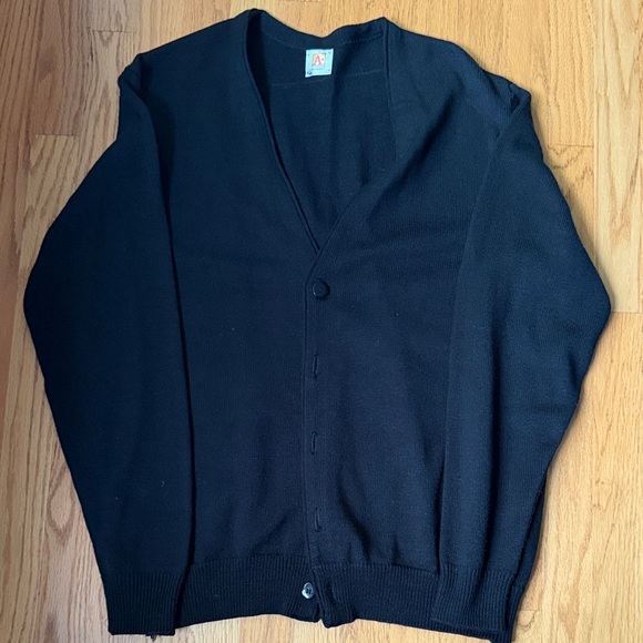 A+ Sweaters - Black button down cardigan